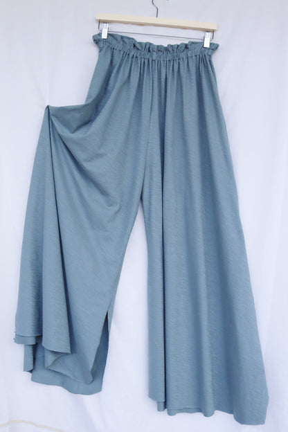 Dark Green Wide Leg Pants