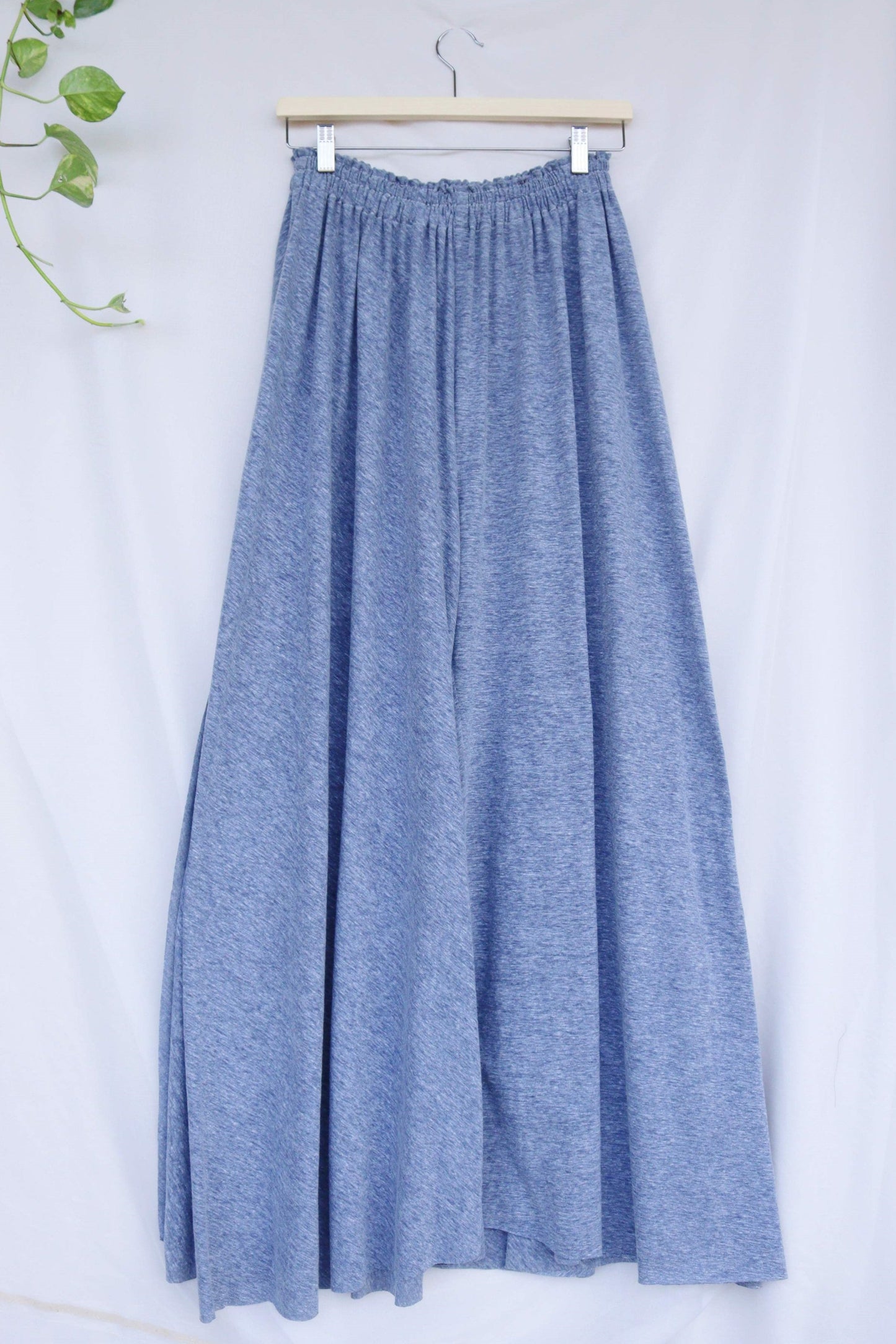 Blue Wide Leg Pants