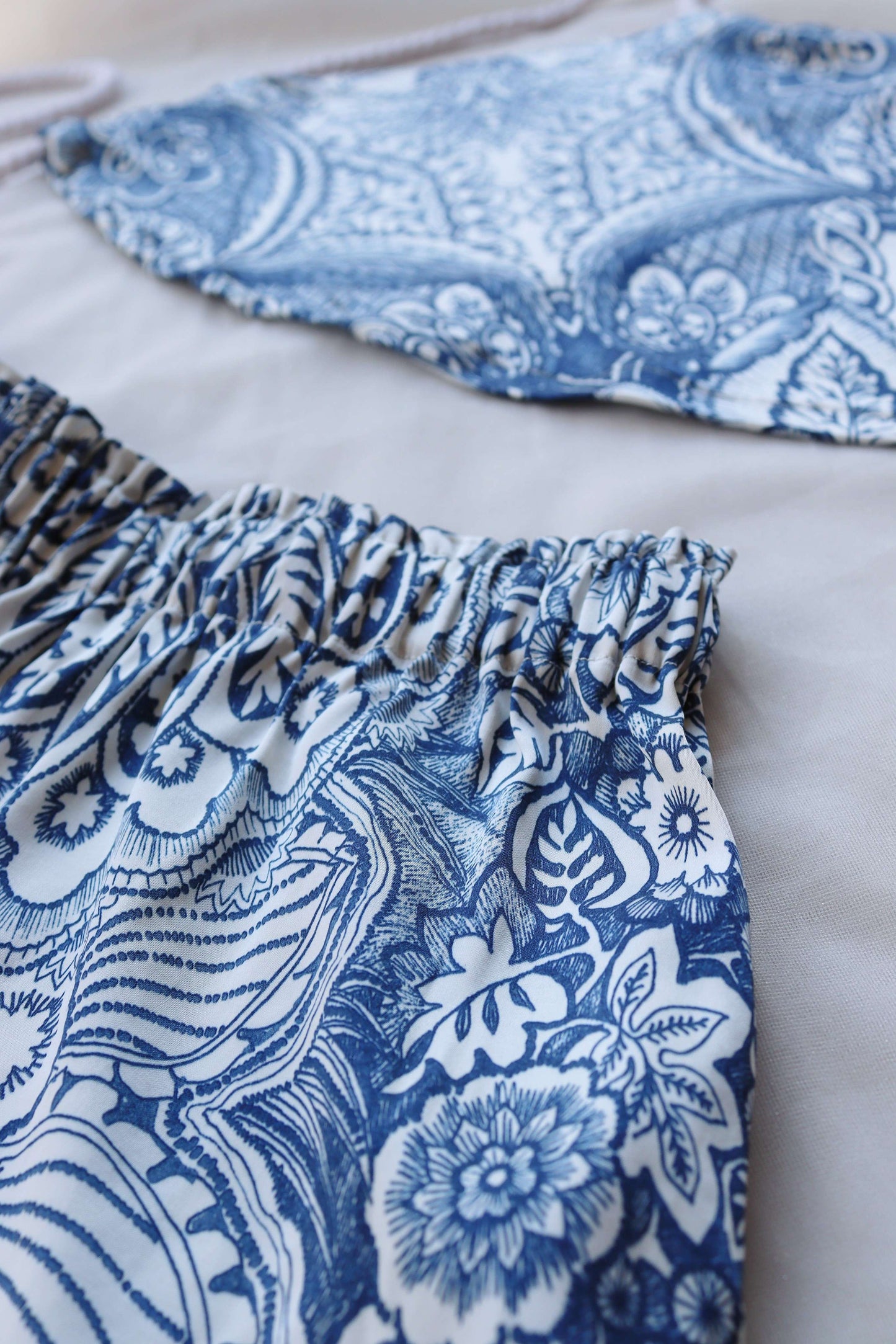 Blue Vibes Luxury Summer Shorts