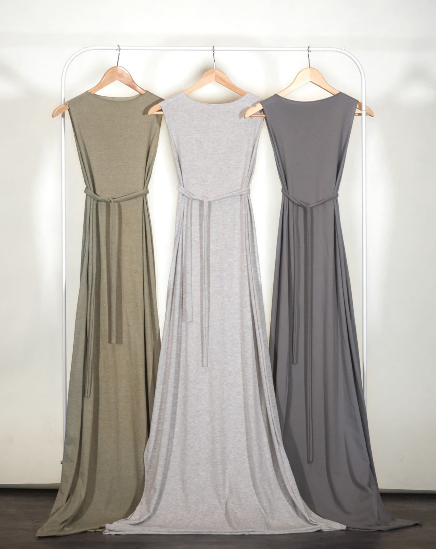 The Simple Maxi Dress - Baby Olive Green