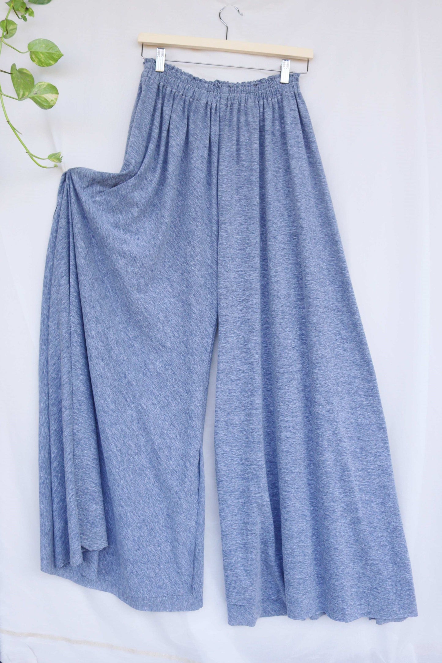 Blue Wide Leg Pants